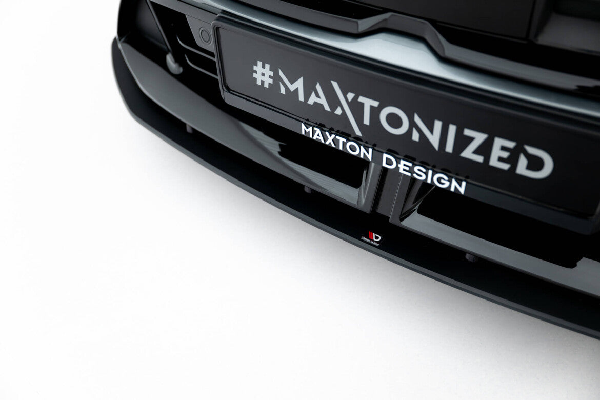 Street Pro Frontlippe passend für BMW M135i F70 schwarz matt
