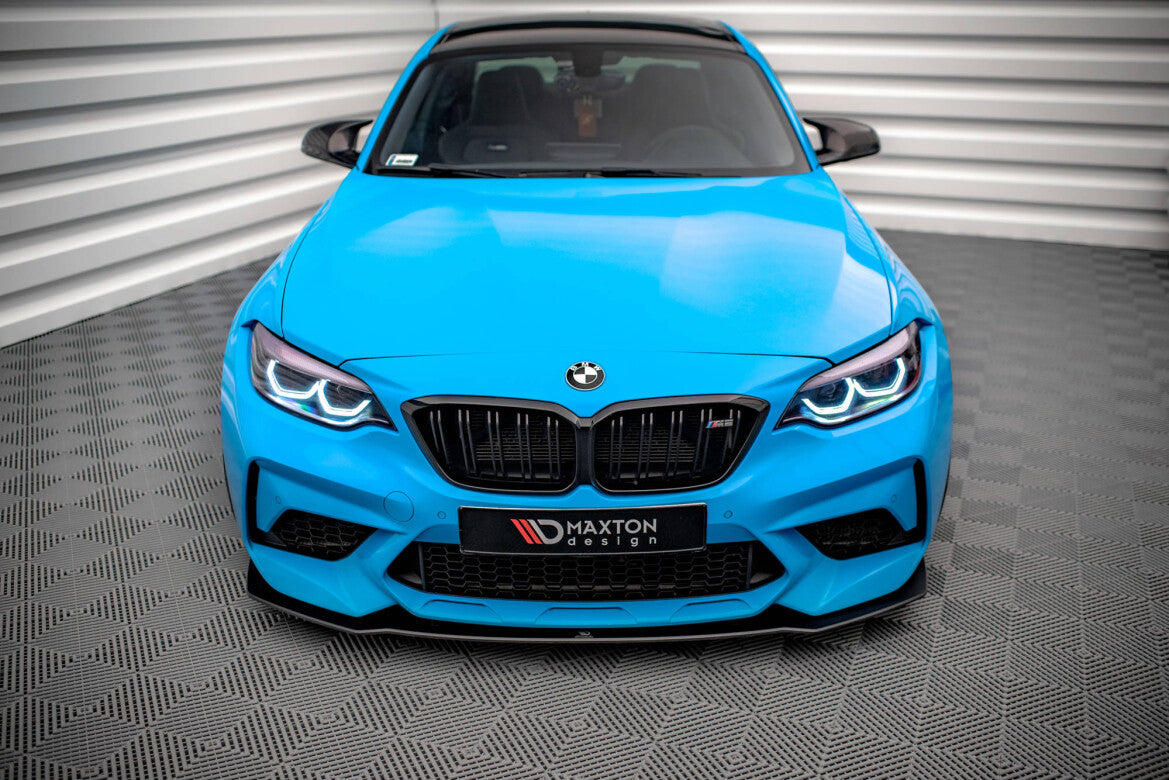 Street Pro Frontlippe passend für BMW M2 Competition F87 schwarz matt