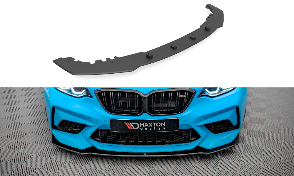 Street Pro Frontlippe passend für BMW M2 Competition F87 schwarz matt