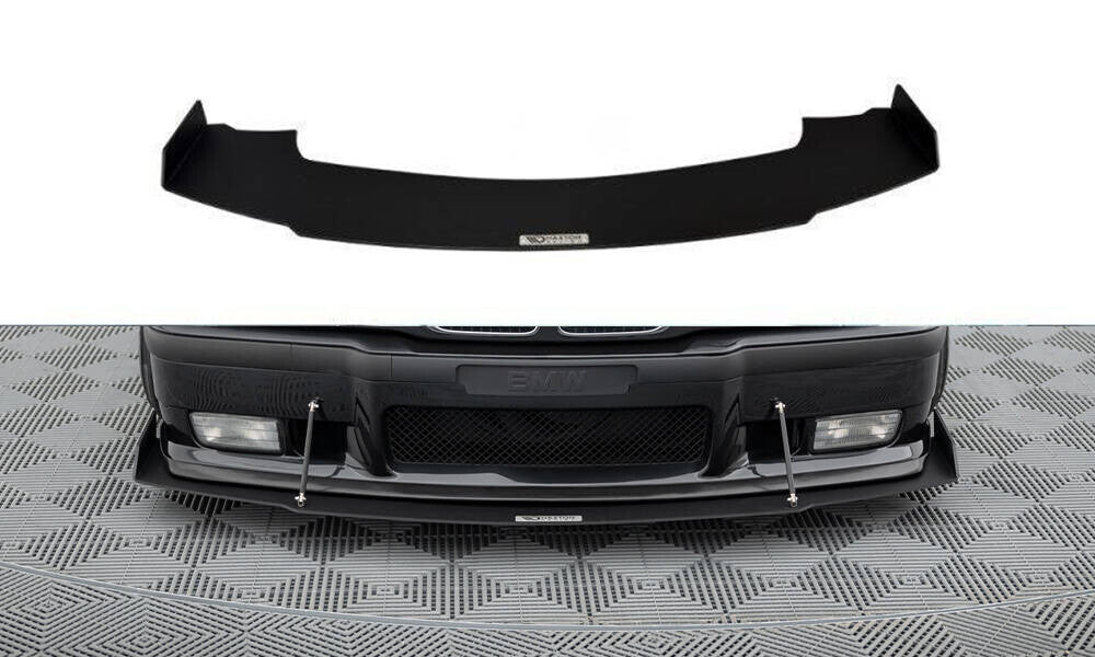 Street Pro Frontlippe passend für BMW M3 / 3 M-Paket E36 Coupe schwarz matt