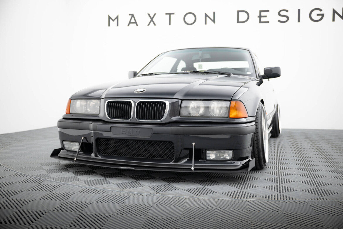 Street Pro Frontlippe passend für BMW M3 / 3 M-Paket E36 Coupe schwarz matt