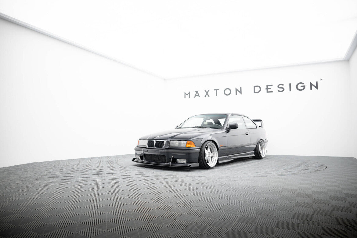Street Pro Frontlippe passend für BMW M3 / 3 M-Paket E36 Coupe schwarz matt