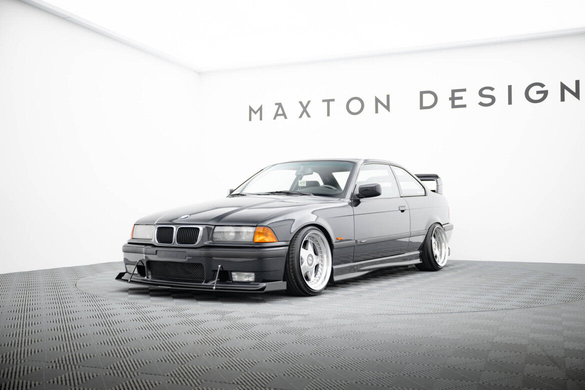 Street Pro Frontlippe passend für BMW M3 / 3 M-Paket E36 Coupe schwarz matt