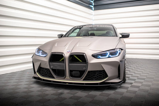Street Pro Frontlippe passend für BMW M4 G82 / M3 G80 schwarz matt
