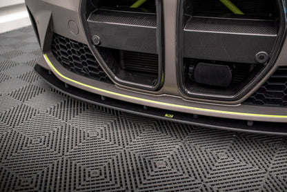 Street Pro Frontlippe passend für BMW M4 G82 / M3 G80 schwarz matt