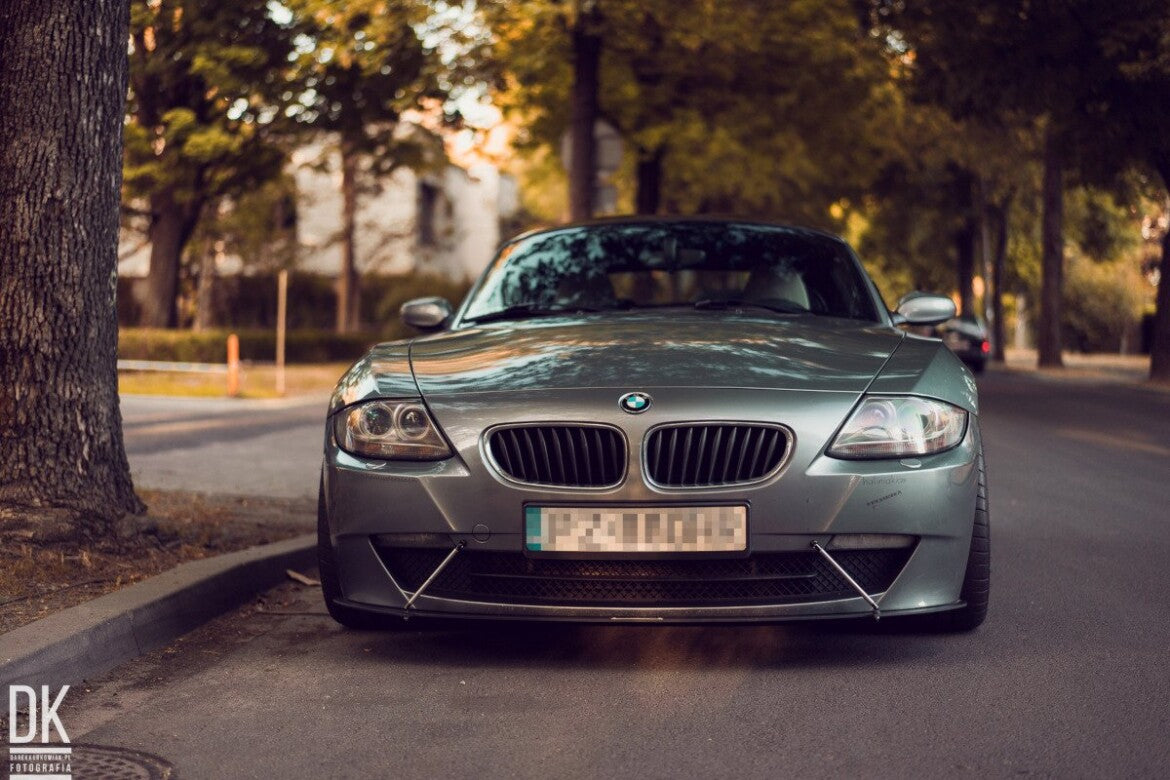 Street Pro Frontlippe passend für BMW Z4 Coupe E86 schwarz matt