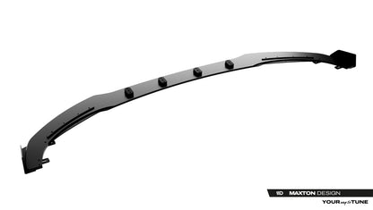 Street Pro Frontlippe passend für CUPRA Born Mk1 schwarz matt + Hochglanz Flaps