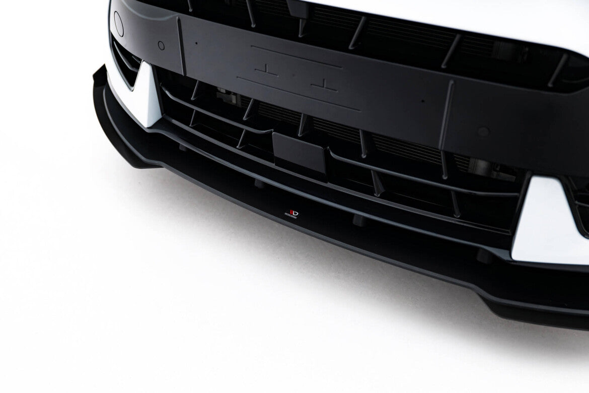 Street Pro Frontlippe passend für CUPRA Formentor Mk1 FL schwarz matt + Hochglanz Flaps