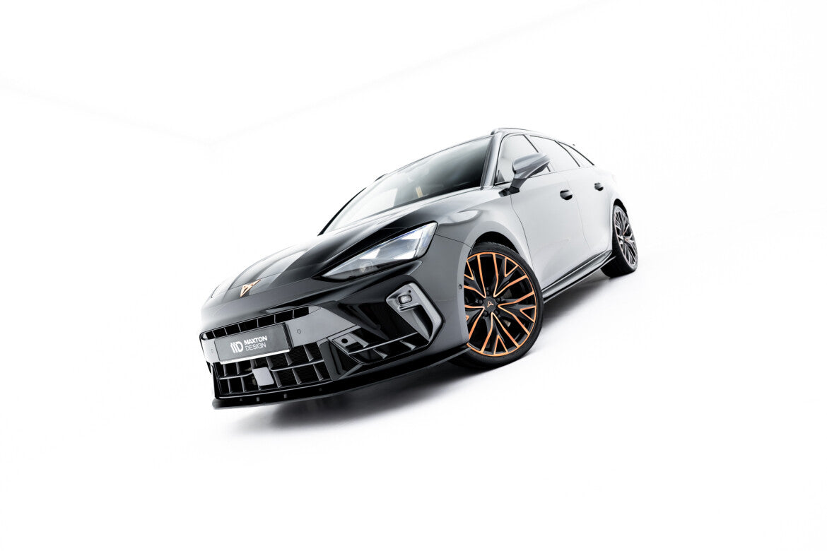 Street Pro Frontlippe passend für CUPRA Leon ST / Hatchback Mk1 FL schwarz matt