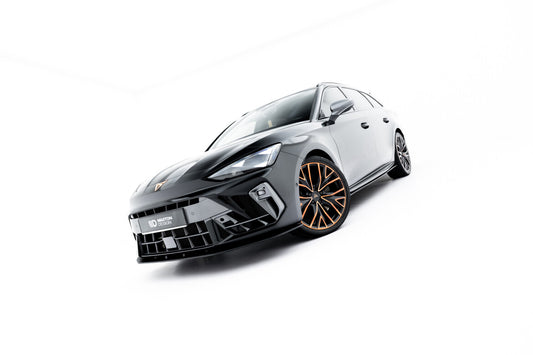 Street Pro Frontlippe passend für CUPRA Leon ST / Hatchback Mk1 FL schwarz matt