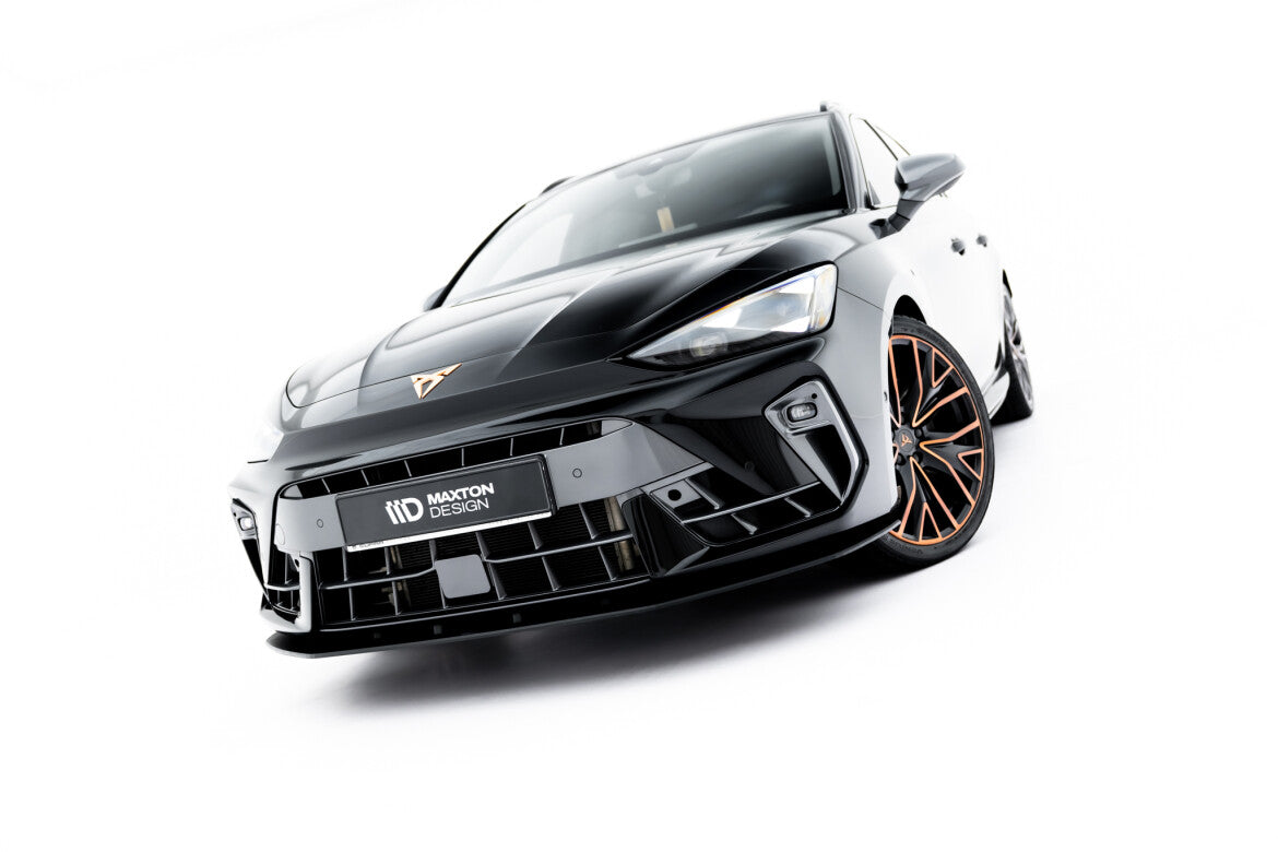 Street Pro Frontlippe passend für CUPRA Leon ST / Hatchback Mk1 FL schwarz matt