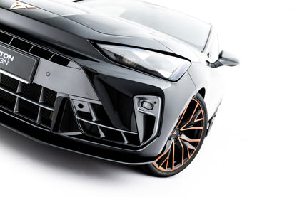 Street Pro Frontlippe passend für CUPRA Leon ST / Hatchback Mk1 FL schwarz matt
