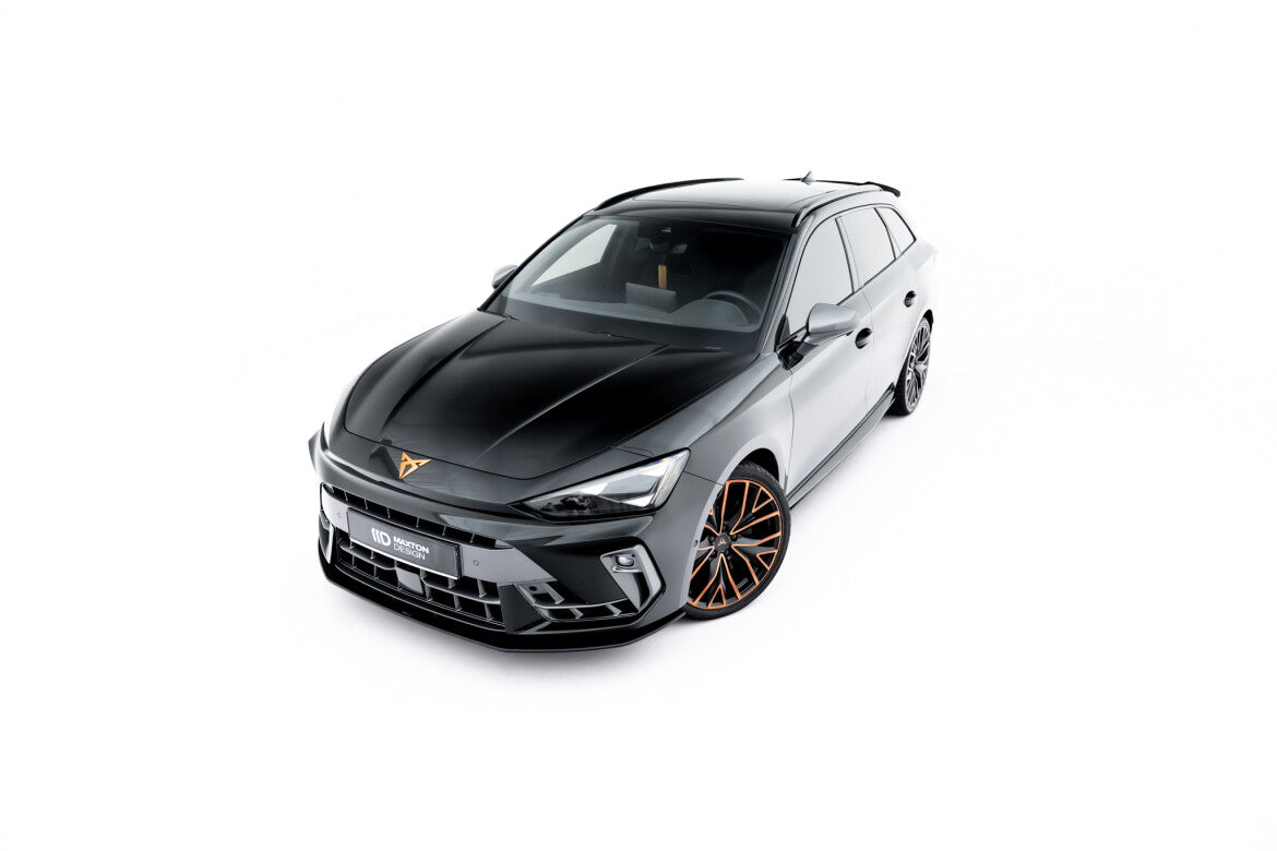 Street Pro Frontlippe passend für CUPRA Leon ST / Hatchback Mk1 FL schwarz matt