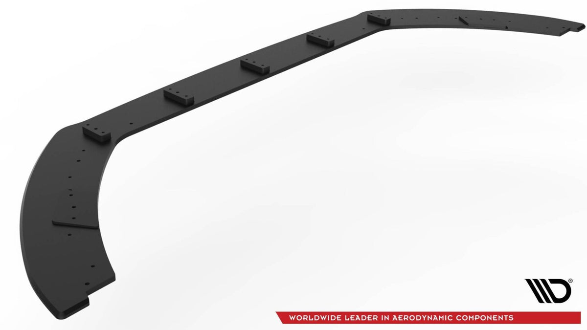 Street Pro Frontlippe passend für Ford Fiesta Mk8 ST / ST-Line roter Kern