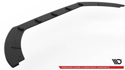 Street Pro Frontlippe passend für Ford Fiesta Mk8 ST / ST-Line schwarz matt
