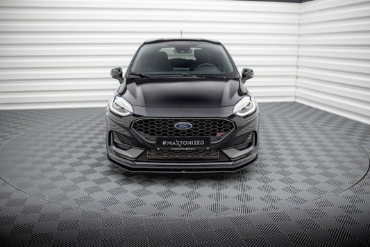 Street Pro Frontlippe passend für Ford Fiesta ST Mk8 FL schwarz matt