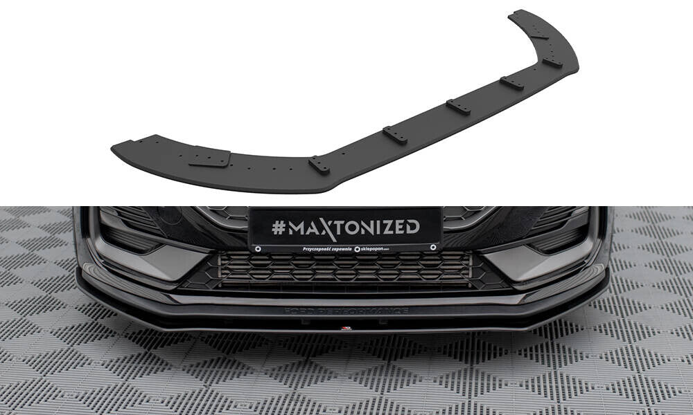 Street Pro Frontlippe passend für Ford Fiesta ST Mk8 FL schwarz matt