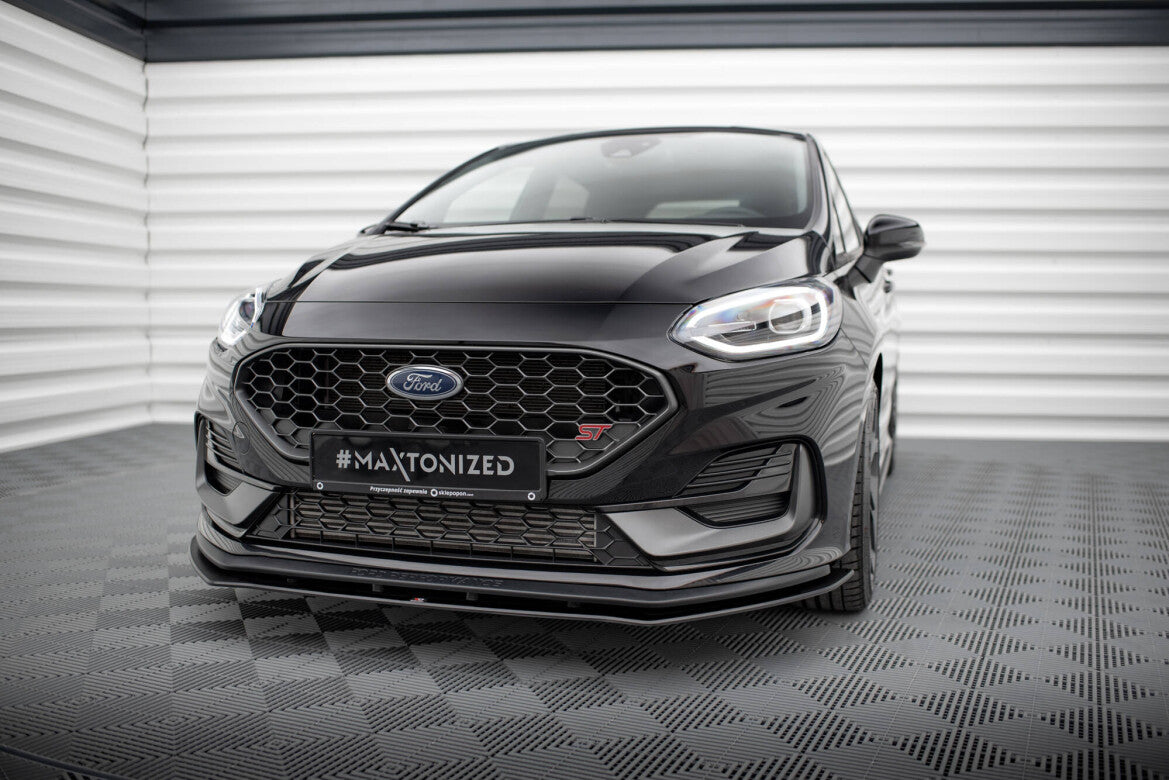 Street Pro Frontlippe passend für Ford Fiesta ST Mk8 FL schwarz matt