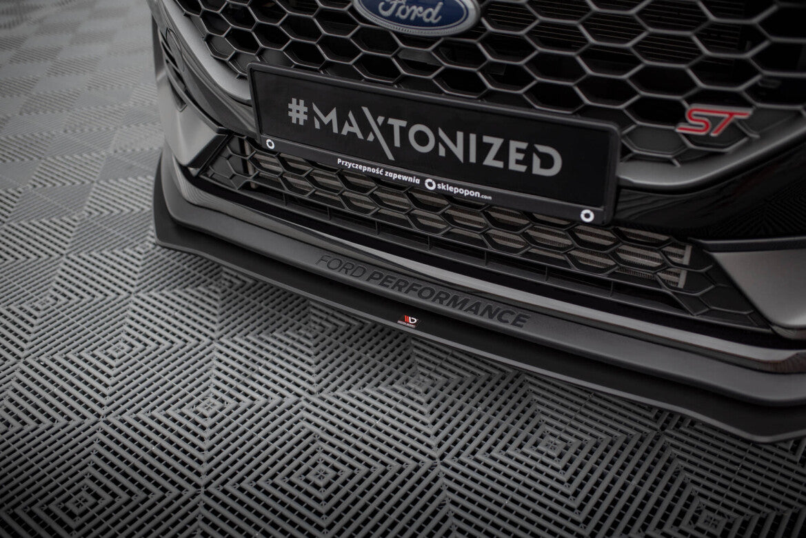 Street Pro Frontlippe passend für Ford Fiesta ST Mk8 FL schwarz matt