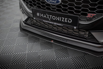 Street Pro Frontlippe passend für Ford Fiesta ST Mk8 FL schwarz matt