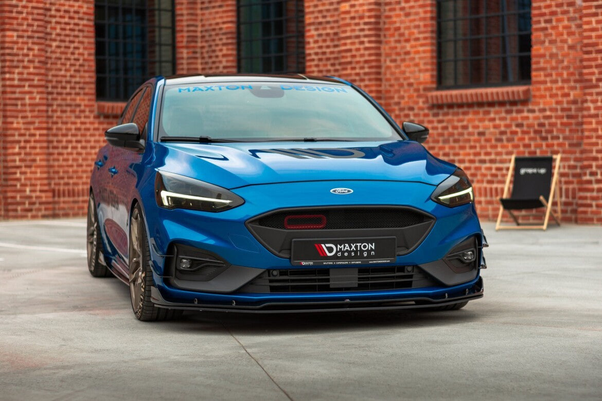 Street Pro Frontlippe passend für Ford Focus Mk4 St-line schwarz matt