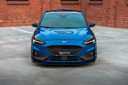 Street Pro Frontlippe passend für Ford Focus Mk4 St-line schwarz matt