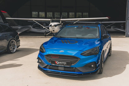 Street Pro Frontlippe passend für Ford Focus Mk4 St-line schwarz matt