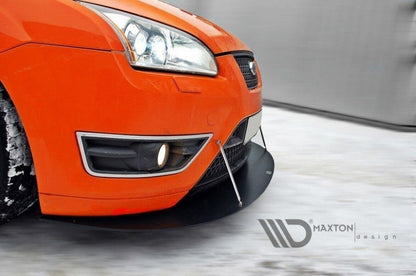 Street Pro Frontlippe passend für Ford Focus ST Mk2 schwarz matt