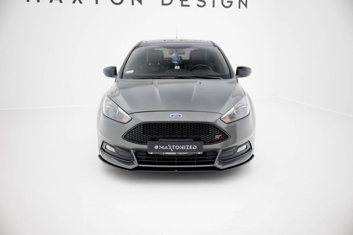Street Pro Frontlippe passend für Ford Focus ST Mk3 FL schwarz matt