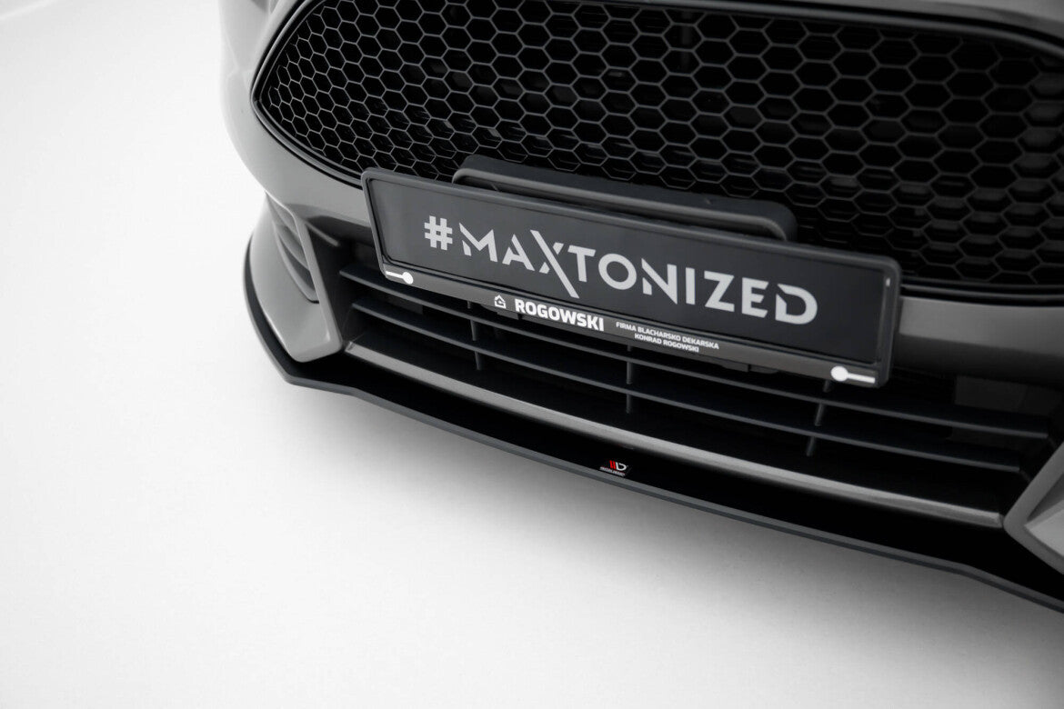 Street Pro Frontlippe passend für Ford Focus ST Mk3 FL schwarz matt