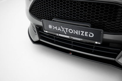Street Pro Frontlippe passend für Ford Focus ST Mk3 FL schwarz matt