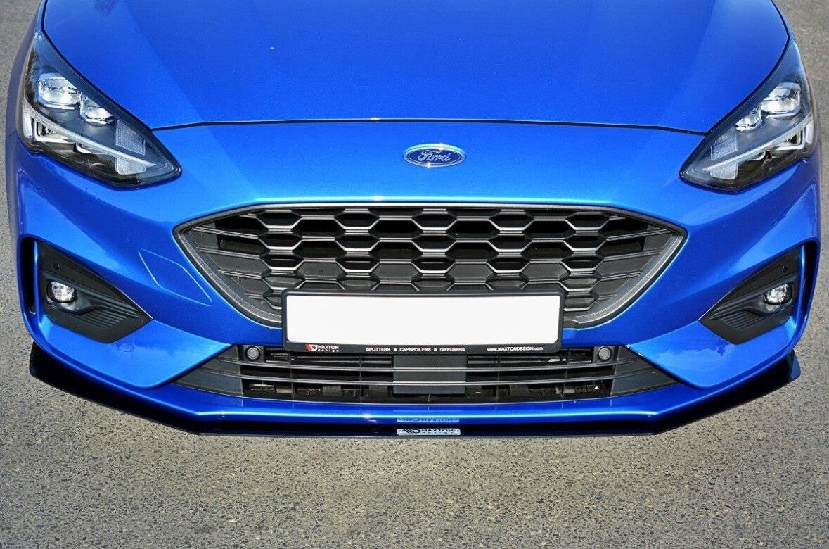 Street Pro Frontlippe passend für Ford Focus ST / ST-Line Mk4 schwarz Hochglanz