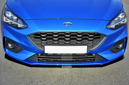 Street Pro Frontlippe passend für Ford Focus ST / ST-Line Mk4 schwarz Hochglanz