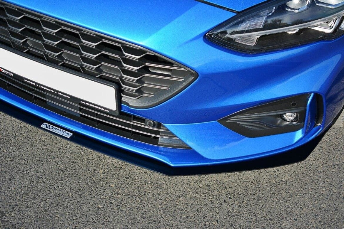 Street Pro Frontlippe passend für Ford Focus ST / ST-Line Mk4 schwarz Hochglanz