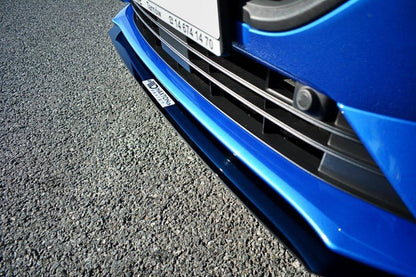 Street Pro Frontlippe passend für Ford Focus ST / ST-Line Mk4 schwarz Hochglanz