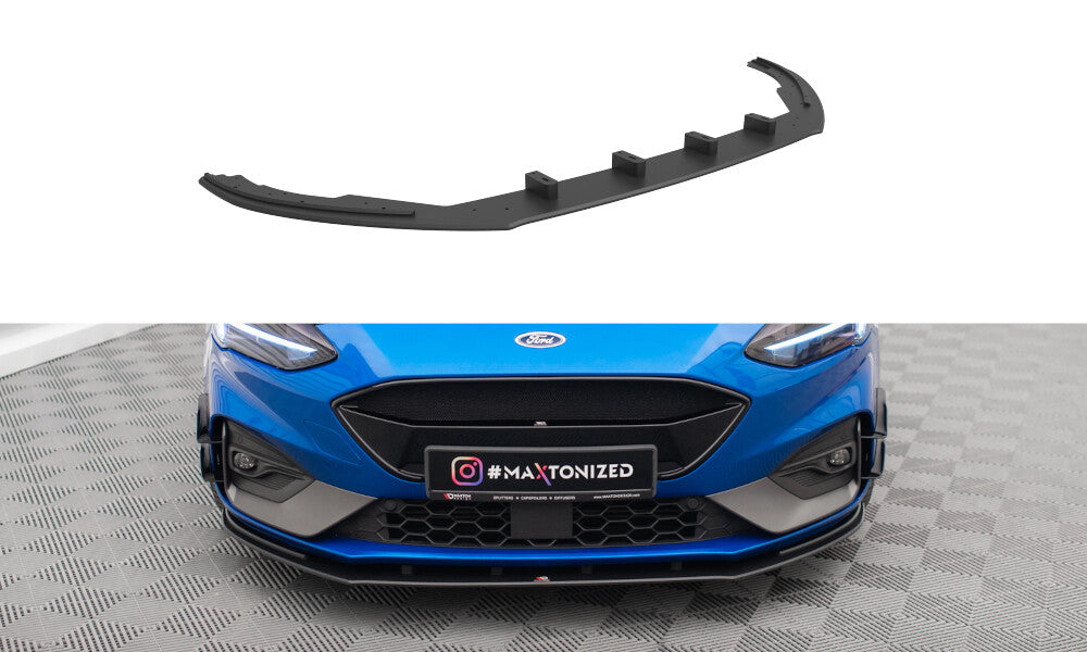 Street Pro Frontlippe passend für Ford Focus ST / ST-Line Mk4 schwarz matt