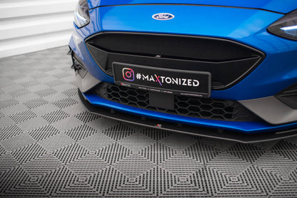 Street Pro Frontlippe passend für Ford Focus ST / ST-Line Mk4 schwarz matt