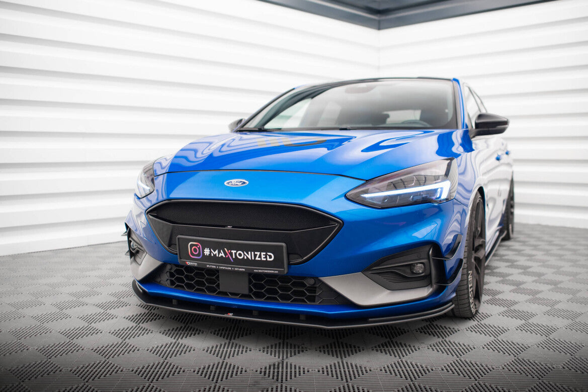 Street Pro Frontlippe passend für Ford Focus ST / ST-Line Mk4 schwarz matt