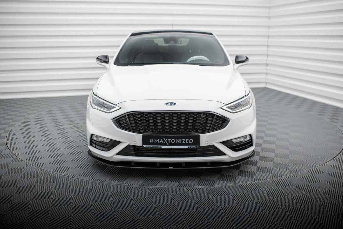 Street Pro Frontlippe passend für Ford Mondeo Sport Mk5 FL / Fusion Sport Mk2 FL schwarz matt