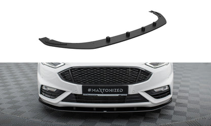 Street Pro Frontlippe passend für Ford Mondeo Sport Mk5 FL / Fusion Sport Mk2 FL schwarz matt
