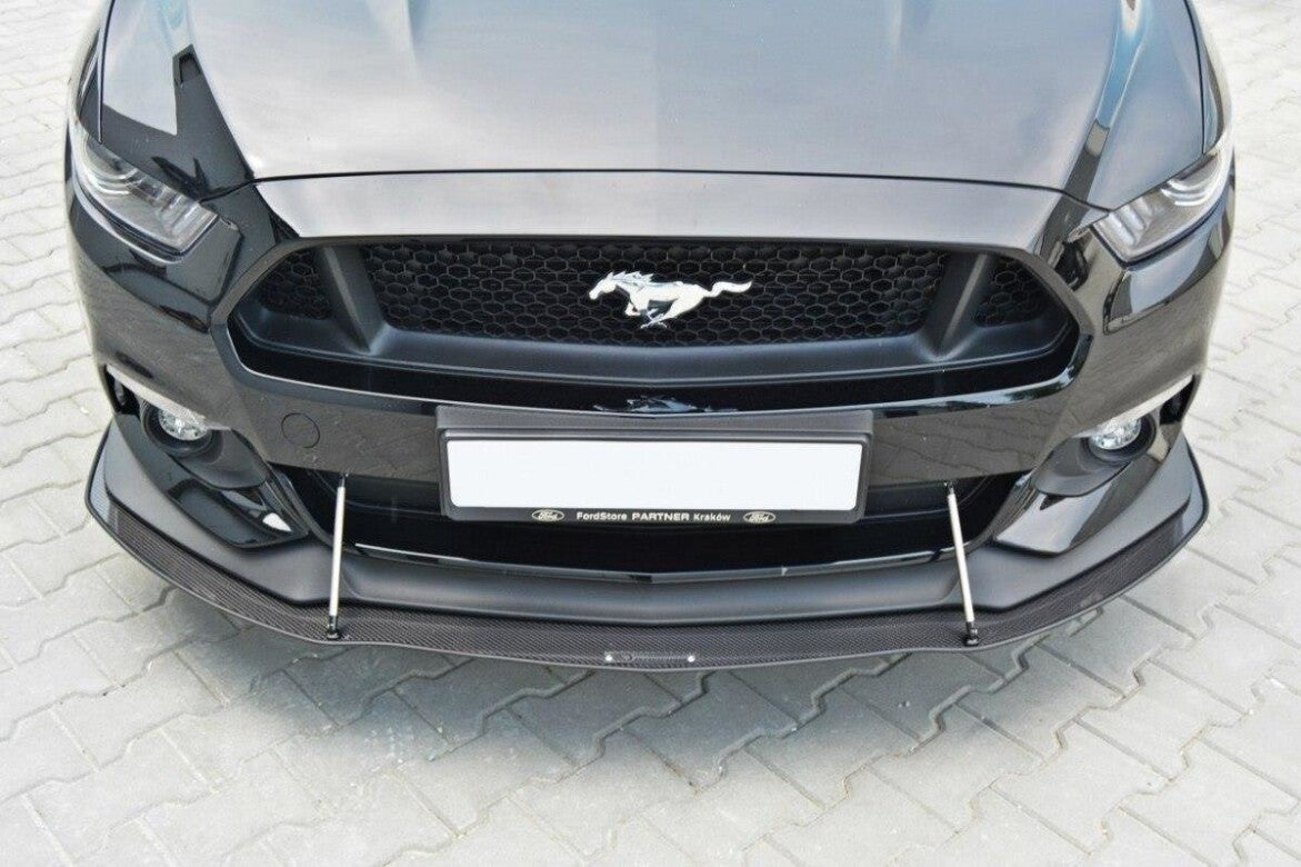 Street Pro Frontlippe passend für Ford Mustang GT Mk6 schwarz matt