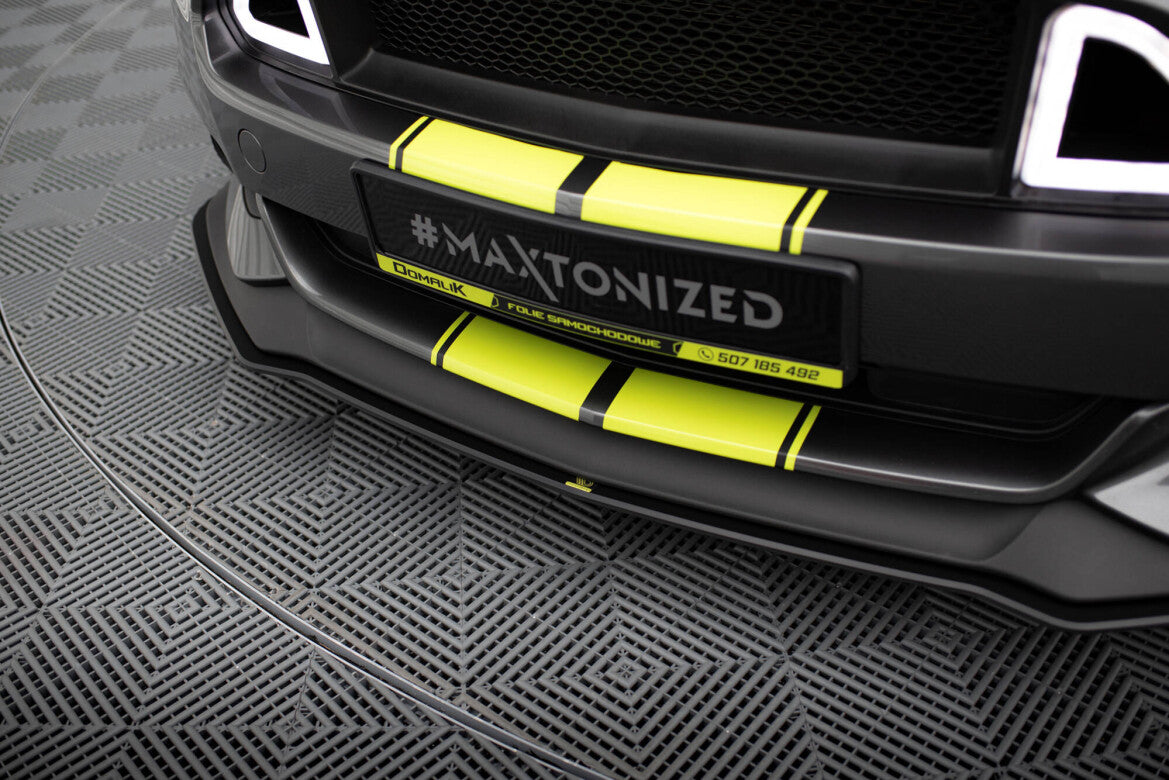 Street Pro Frontlippe passend für Ford Mustang GT Mk6 schwarz matt