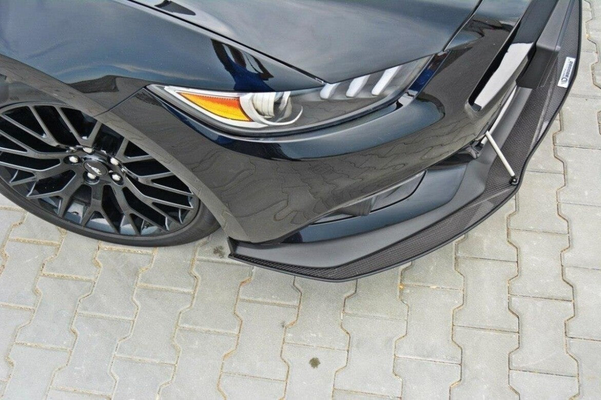 Street Pro Frontlippe passend für Ford Mustang GT Mk6 schwarz matt