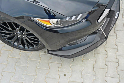 Street Pro Frontlippe passend für Ford Mustang GT Mk6 schwarz matt