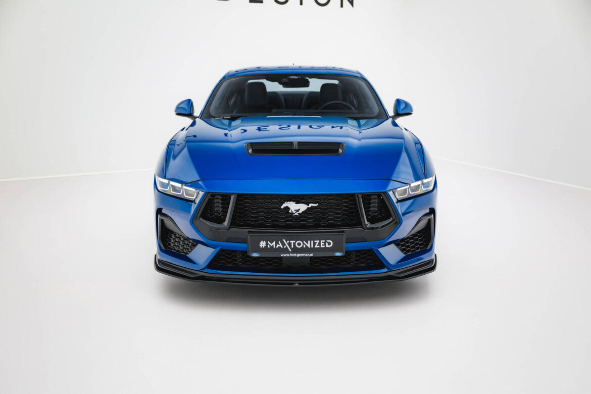 Street Pro Frontlippe passend für Ford Mustang GT Mk7 schwarz matt