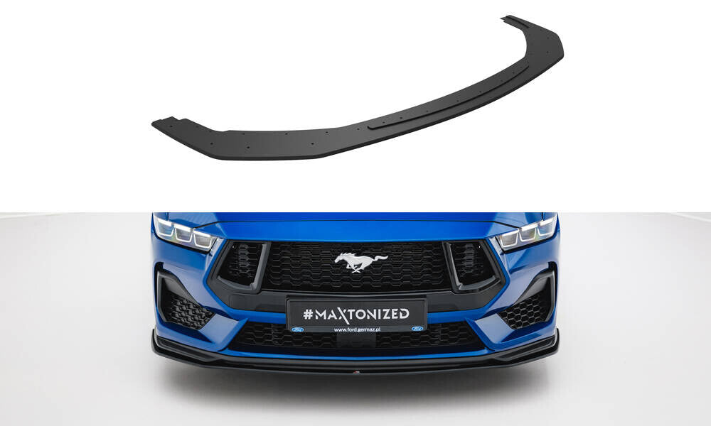 Street Pro Frontlippe passend für Ford Mustang GT Mk7 schwarz matt