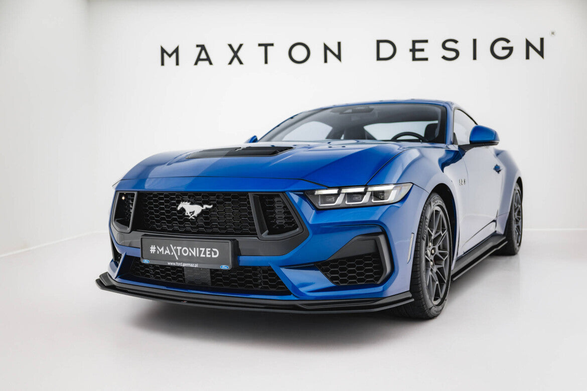 Street Pro Frontlippe passend für Ford Mustang GT Mk7 schwarz matt