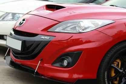 Street Pro Frontlippe passend für Mazda 3 MK2 MPS schwarz matt