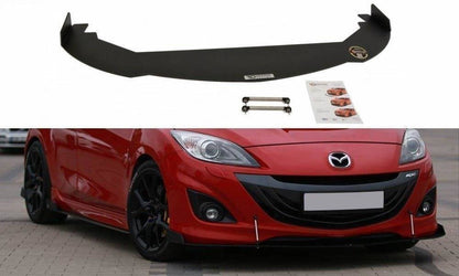 Street Pro Frontlippe passend für Mazda 3 MK2 MPS schwarz matt