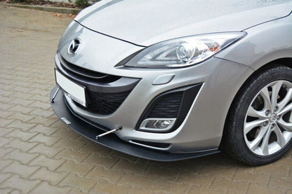 Street Pro Frontlippe passend für Mazda 3 MK2 SPORT (vor FL) schwarz matt